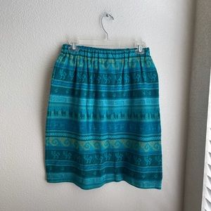 Cat Lady Vintage Skirt Christian de Castelnau L